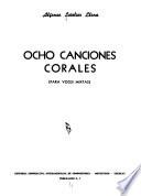 Ocho canciones corales