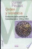 Libro Orden y violencia