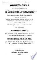 Ordenanzas de la ilustre Congregación de S. Andres Avelino