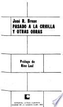 Pasado a la criolla y otras obras