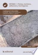 Libro Pastas, morteros, adhesivos y hormigones. EOCB0208