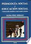 Pedagogía social, educación social