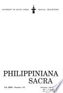 Philippiniana Sacra