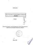 Plan nacional de desarrollo humano, 1998-2002