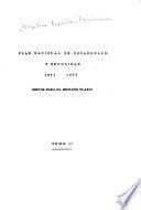 Plan nacional de desarrollo y seguridad, 1971-1975