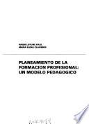 Planeamiento de la formación profesional