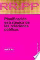 Libro Planificación estratégica de las relaciones públicas