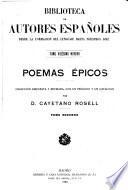 Poemas epicos