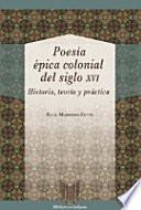 Poesía épica colonial del siglo XVI