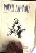 Poesía española