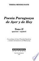 Poesía paraguaya de ayer y de hoy