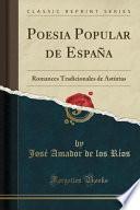 Poesia Popular de España