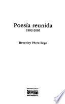 Poesía reunida, 1992-2005