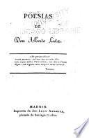 Poesías de Don Alberto Lista