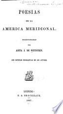 Poesías de la América meridional