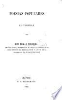 Poesias Populares colegidas por T. Segarra. [With the music.]