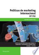 Políticas de marketing internacional