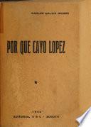 Por qué cayó Lopez
