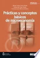 Libro Prácticas y conceptos básicos de microeconomía 4ª edición