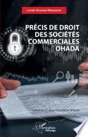 Précis de droit des sociétés commerciales OHADA
