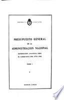 Presupuesto general de la Nación
