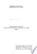 Presupuestos familiares en algunas ciudades de la región de los Andes