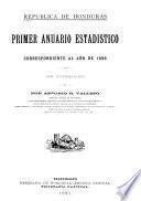 Primer anuario estadistico