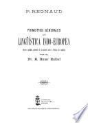 Principios generales de lingüística indo-europea