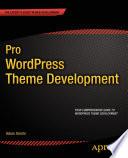 Pro WordPress Theme Development