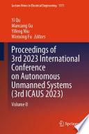 Proceedings of 3rd 2023 International Conference on Autonomous Unmanned Systems (3rd ICAUS 2023)