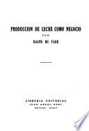 Producción de leche como negocio