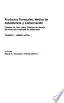Productos forestales, medios de subsistencia y conservación