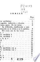 Prontuario de ortografía de la lengua española