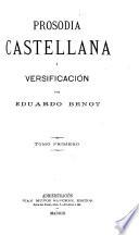Prosodia castellana i versificación