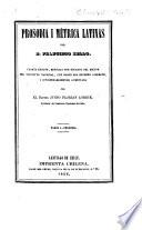 Prosodia i métrica latinas