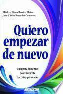 Quiero empezar de nuevo
