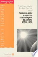 Radiación solar y aspectos climatológicos de Almería