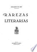 Rarezas literarias