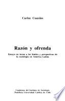 Razón y ofrenda