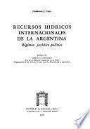 Recursos hídricos internacionales de la Argentina
