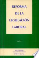 Reforma de la legislación laboral