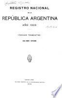 Registro nacional de la República Argentina