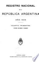 Registro nacional de la República Argentina