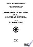Repertorio de Blasones de la Comunidad Hispanica. Tomo Iv
