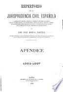 Repertorio de la jurisprudencia civil española