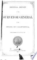 Report of the Surveyor General of the State of California