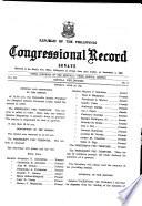 Republic of the Philippines Congressional Record