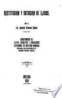 Restitución y dotación de ejidos