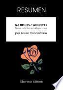 RESUMEN - 168 Hours / 168 horas: Tienes más tiempo del que crees Por Laura Vanderkam
