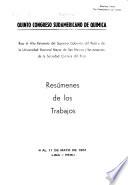 Resúmenes de los trabajos